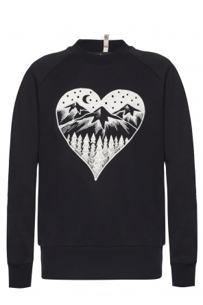 Sweatshirt with an embroidered pattern, zdjęcie 1 Sweatshirt with an embroidered pattern od Moncler Grenoble